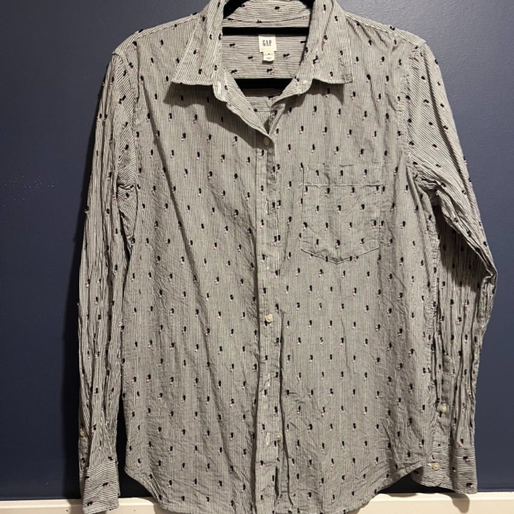 Patterned Button Down